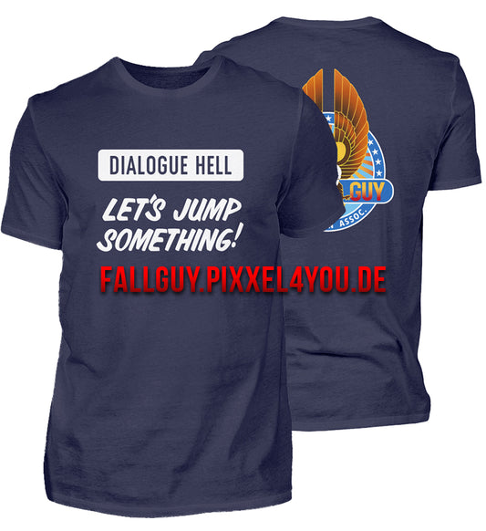 Dialogue Hell - Let's jump something with Logo
